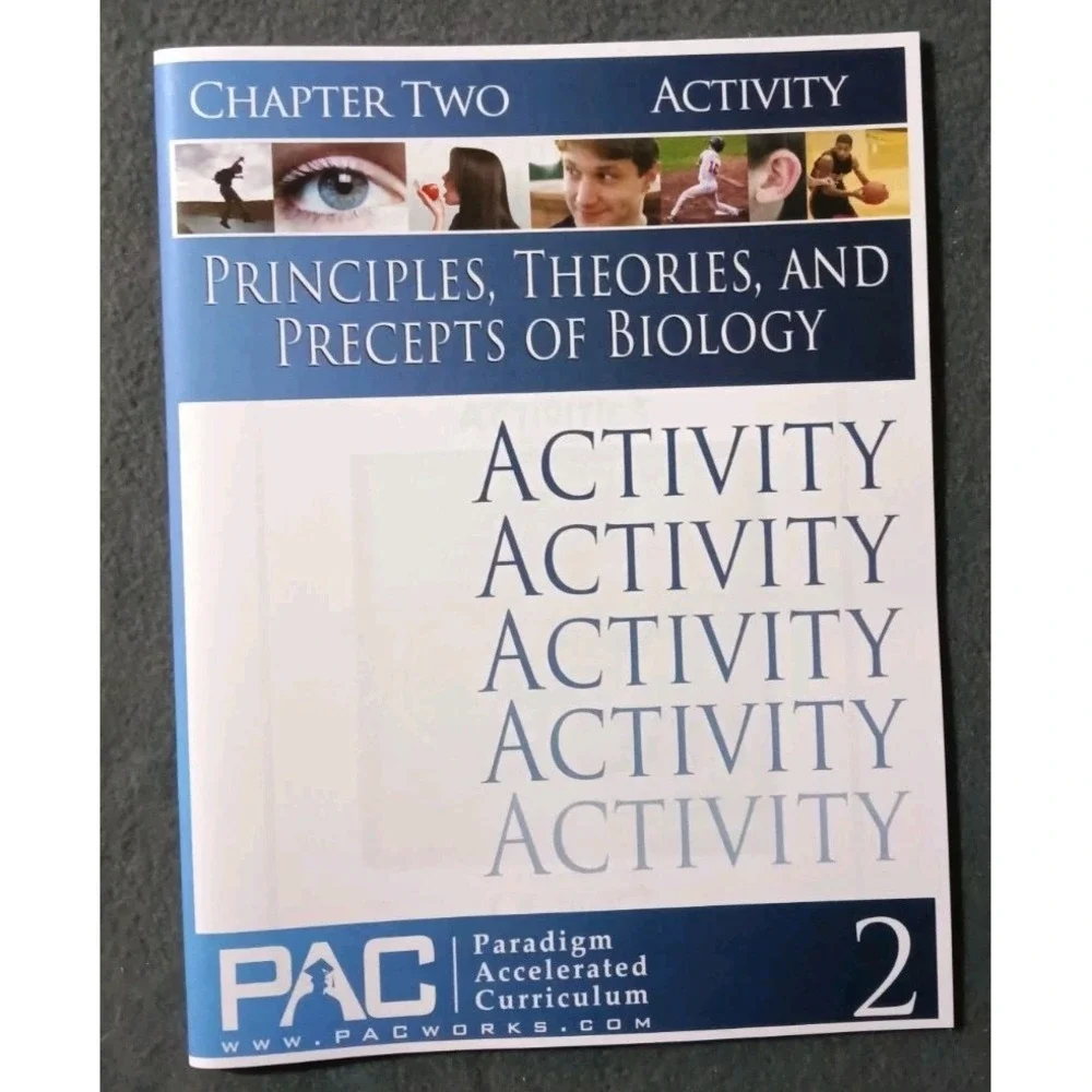 PAC - Principles, Theories and Precepts of Biology - Chapter 2 Activity **NEW**